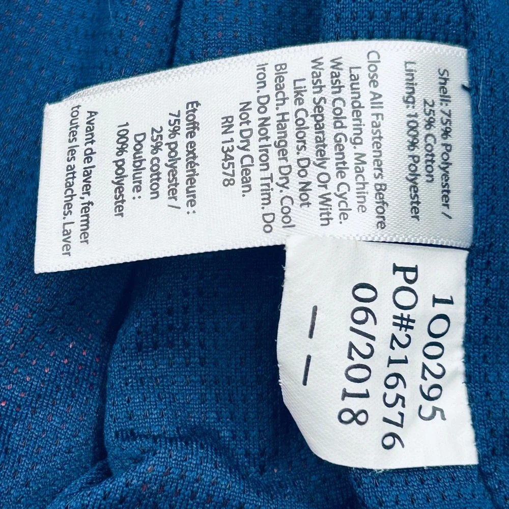 Vineyard Vines Performance Windbreaker Jacket Mens S Full Zip Rain Coat Coastal
